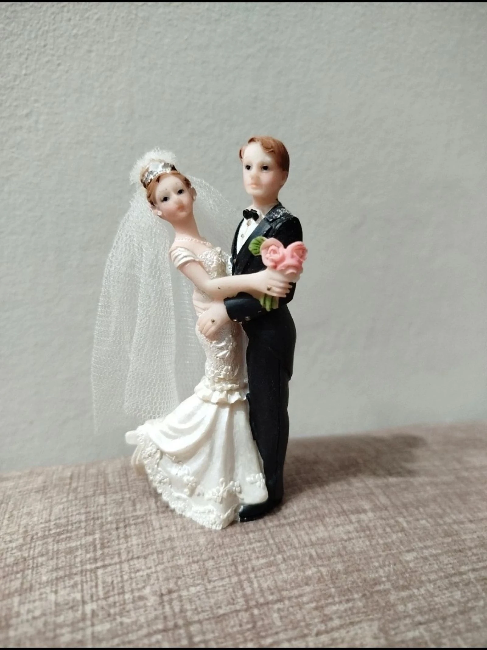Topo de bolo casamento – noivos